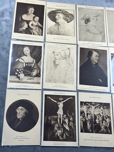17 Vintage German Postcards "Postkarte" UNUSED ~ Portraits, Renaissance, Artwork - Picture 1 of 17