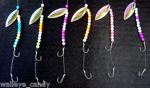 Lake Erie Walleye Candy Worm Geschirr (1) Set (6) Geschirre - Bild 1 von 8