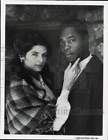 1985 Press Photo Kirstie Alley and Georg Stanford Brown in "North and South"