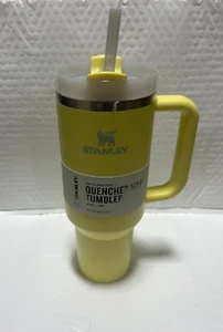 Stanley Quencher H2.0 FlowState Tumbler 40oz Cup1.2L Pomelo Yellow AUTHENTIC,NEW