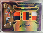 2023 GOLD STANDARD MARVIN MIMS Rose Gold RPA /24 Triple Patch Duel Color