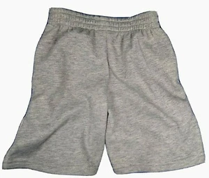 Pantalones cortos de sudor gris cuádruple siete niños unisex talla 6-7 nuevos cintura elástica - Imagen 1 de 5