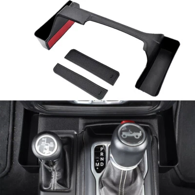 Ящик для хранения переключателей передач для Jeep Wrangler JL JLU / Gladiator JT 2018-2024 годов выпуска - Изображение 1 из 4