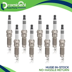 Set of 8 Platinum Spark Plugs for Ford Lincoln Mercury Replace SP509 HJFS24FP - Picture 1 of 8