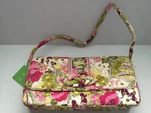 Bolso de mano Vera Bradley Knot Just A Clutch Floral MAKE ME BLUSH retirado nuevo con etiquetas - Imagen 1 de 4
