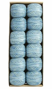 10% Off Valdani Size 12 Perle Cotton - Color #M42 Summer Sky - Picture 1 of 1