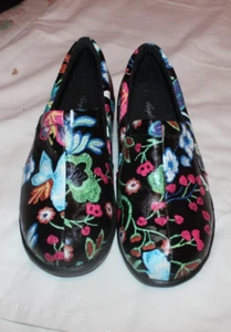 ENGEL STEP SCHUHE - GEBLÜMT - GR 38 / 7,5 - Bild 1 von 2