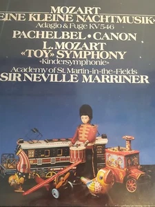 Toy Symphony St Martin-in-the-Fields Neville Marriner Eine Klein Nachtmusik LP - Picture 1 of 6