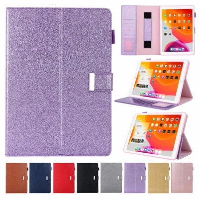 Folio Práctica Cartera Cuero Soporte Magnético Automático Inteligente Estuche Cubierta Para Apple iPad Foto 1 de 4