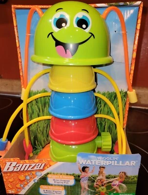 Rociador de agua Banzai Wigglin' diversión de verano parque acuático menea baile Foto 1 de 3