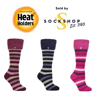 Women's Welly Sock Wellington Boot Socks Thermal HEAT HOLDERS "Hellebore" 1 Pair — 第 1/4 张图片
