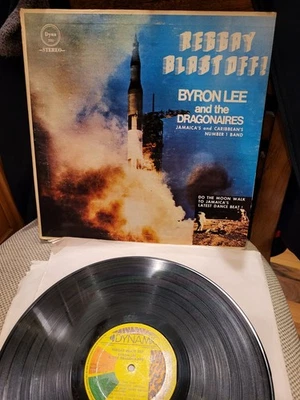 Byron Lee Reggay Blast Off LP VG+ Vinyl & Cover Dynamic DYNA 3310 Jamaica Reggae - Image 1 of 4