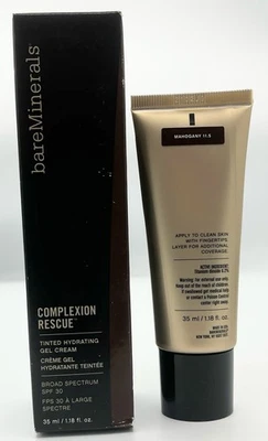 Bareminerals Complexion Rescue Tinted Hydrating Gel Cream 1.18oz ~ Mahogany 11.5 - Image 1 of 4