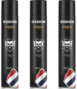 Morfose Ossion Barber Line Hair Spray Extra Strong Hold 3x400 ml - Bild 1 von 1