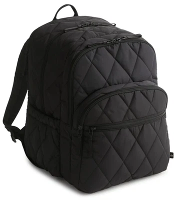 Vera Bradley Moonless Night Black Essential XL Backpack ULTRALIGHT NWT - Image 1 of 4