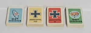 Dogfight Board Game 1963 American Heritage - Four Squadron Card Sets Complete - Afbeelding 1 van 9