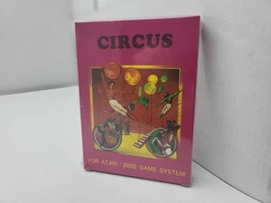 NUEVO JUEGO CAJA ROSA CIRCO SELLADO PARA PAL ATARI 7800 + 2600 + PLUS RETRON 77 #E4 - Imagen 1 de 9