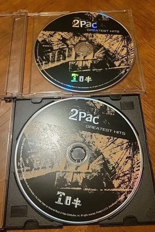 Greatest Hits by 2Pac CD 2 Disc One & Two Set With Generic Cases - Image 1 of 1