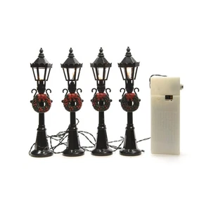 Linterna Decoración Luz Navidad Negro - Imagen 1 de 3