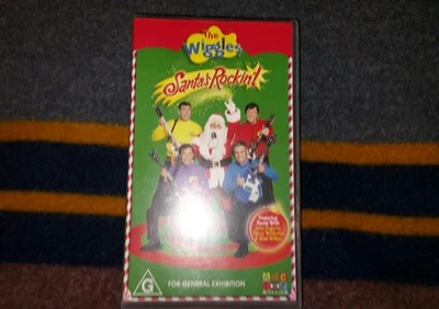 The Wiggles: Santa's Rockin'! - AUS VHS (2004) - Image 1 of 4
