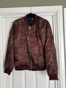 Scotch & Soda Damen Wende Bomberjacke Navy & Mehrfarbig Größe XL - Bild 1 von 9