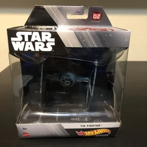 Hot Wheels Star Wars Starships Select TIE Fighter #02 Premium Diecast Replica - Picture 1 of 7