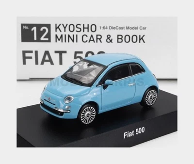 KYOSHO 07058LB KYOSHO - FIAT - NUOVA 500 2007 WITH BOOK - 1:64 - Immagine 1 di 2