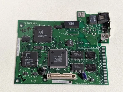 Vintage IBM Lexmark Network Ethernet Card 4 Module ~ FRU 1329706 - Image 1 of 3