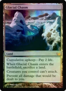 MTG English Glacial Chasm NM Foil From the Vault: Realms - Picture 1 of 1
