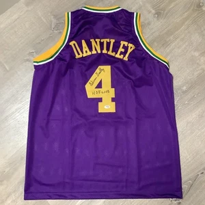 Adrian Dantley Signed Autograph Utah Jazz Style XL Jersey - PSA/DNA COA - Picture 1 of 3