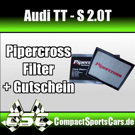 Pipercross Sports Air Filter / Replacement Filter Fits Audi TT-S 8J | 2.0 Turbo - Image 1 of 1