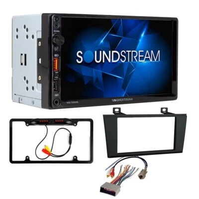 7" 2DIN Receiver w/Phone-Link Mirroring Car Stereo kit for 2003-2006 Lincoln LS - Image 1 of 4