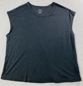 Malibu Tee Banana Republic Women Oversized T-shirt Sleeveless Sz L - Picture 1 of 3