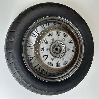 Disco de pneu Suzuki Boulevard VL800 2007 aro de roda dianteira aro de raio 16x3 - Imagem 1 de 4