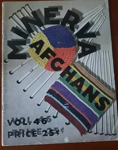 Minerva Afghanen, Vol. 46,1936,13 Häkeln,Strickanleitungen,1936. Kostenloser Versand! - Bild 1 von 6