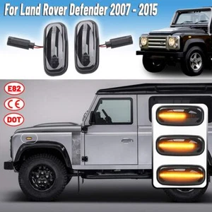 2pcs LED Side Marker Light Lamp For Land Rover Discovery 2 Defender Freelander - Picture 1 of 12