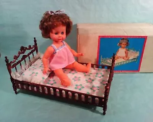 Doll nel LETTINO 60s Galletti Firenze bambole vintage sebino furga - Picture 1 of 7
