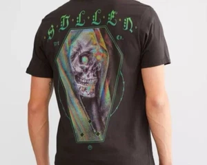 SULLEN Glitch Reaper T-Shirt - Vintage Black Size Large - Bild 1 von 8