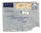 MALAYA KEDAH 1936 REGISTered cover front from Sungei Patani  to UK @ 40c rate