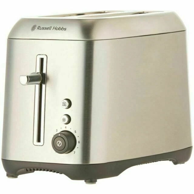 Russell Hobbs RHT82BRU 2-Slice Toaster Stainless Steel