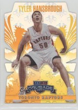 2013-14 Panini Crusade Crusade Orange Die-Cut /99 Tyler Hansbrough #214