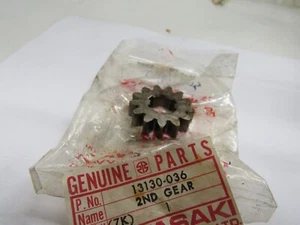 Kawasaki NOS NEW 13130-036 Drive Shaft 2nd Gear KD KE KS KX KD125 KE125 KS125 - Picture 1 of 2