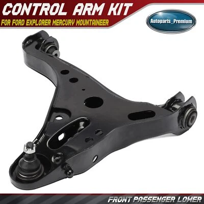 Brazo de control inferior delantero derecho con rótula para Ford Explorer Mercury Mountaineer Foto 1 de 4
