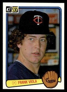 Frank Viola Minnesota Twins Rookie 1983 Donruss #382