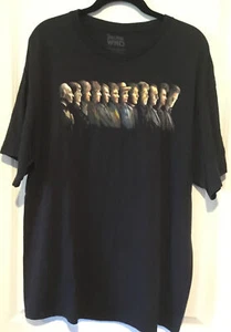 Twelve Faces of Dr.Who schwarzes Baumwoll-T-Shirt in Größe X L - Bild 1 von 4