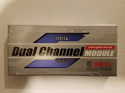 Geil GE1GB3200BDC 1GB (2 x 512MB) DDR400 PC3200 184pin Memory Module PN 0446 - Image 1 of 4