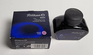 NEW Pelikan Fountain Pen Ink 4001 - Violet - 2 fl oz/62.5 ml Made Germany - Picture 1 of 1