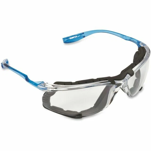3M Virtua CCS Safety Glasses with Blue Temples, Foam, Clear Anti-Fog Lenses - Image 1 of 1