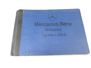 Bildtafeln: Mercedes-Benz Typ 136.I-170 D- Ausgabe Oktober 1949    ma0809688 - Bild 1 von 9