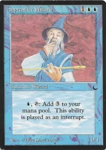 MTG Magic the Gathering - Apprentice Wizard x1. Excellent. - Picture 1 of 1